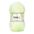Kép 2/2 - Elit Baby Mini Batik  Zöld-sárga-fehér