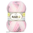 Kép 2/2 - Elit Baby Mini Batik Rózsaszín-fehér-szürke