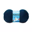 Kép 1/2 - Nako Saten Navy kék 4253