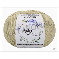 Cotton & linen 26 pisztácia