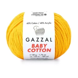 Baby Cotton 3417 Napsárga