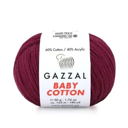 Baby Cotton 3442 Burgundi