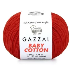 Baby Cotton 3443 Piros