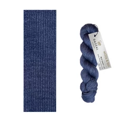 Gazzal Wool & Silk True Navy 11163