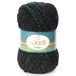 NAKO Ombre Zöld-fekete 302