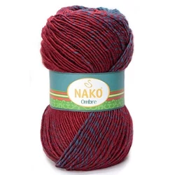 NAKO Ombre Piros-kék 386