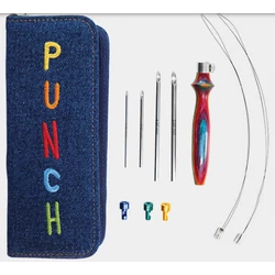 Punch Needle tű készlet színes 