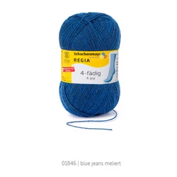 Regia 4 ply 1846 Jeans