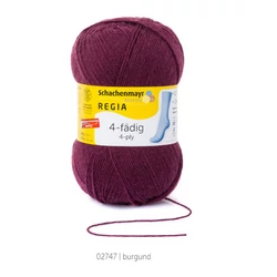 Regia 4 ply 2747 Burgund