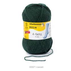 Regia 4 ply 327 mély zöld