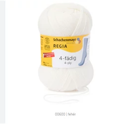 Regia 4 ply 600 fehér