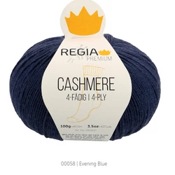 Regia Cashmere Sötétkék 58