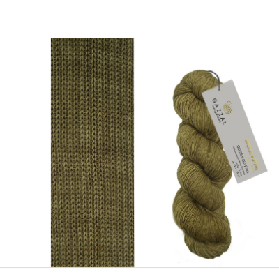 Gazzal Wool Star Golen Olive 3808