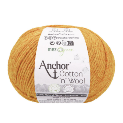 Cotton & Wool Borostyán 249