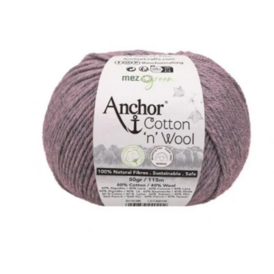 Cotton & Wool Ametiszt 872