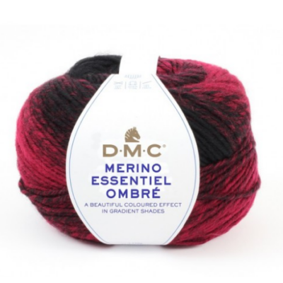 DMC Essentiel Ombre Piros-Fekete 1001