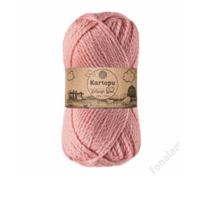 Melange Wool 2116 Rózsaszín