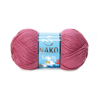 Nako Saten Sötét rózsaszín 6578