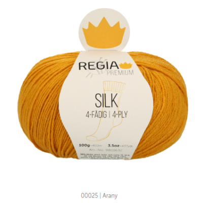 Regia Silk 25 aranysárga