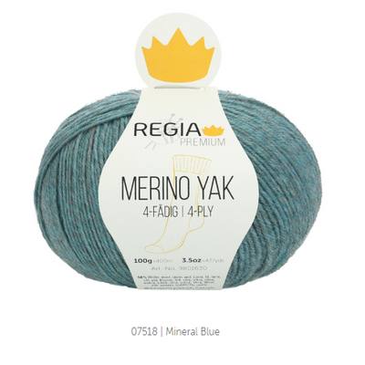 Regia Merino Yak Ásványkék