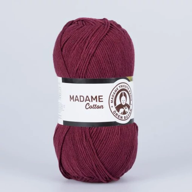 Madame Cotton 010 Burgundy