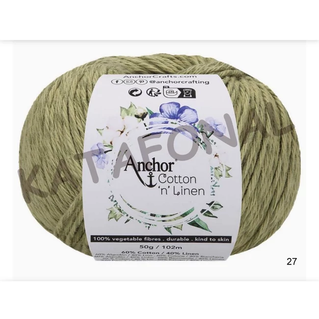 Cotton & linen 27 páfrány