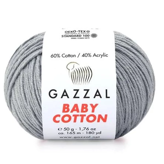 Baby Cotton 3430 Szürke