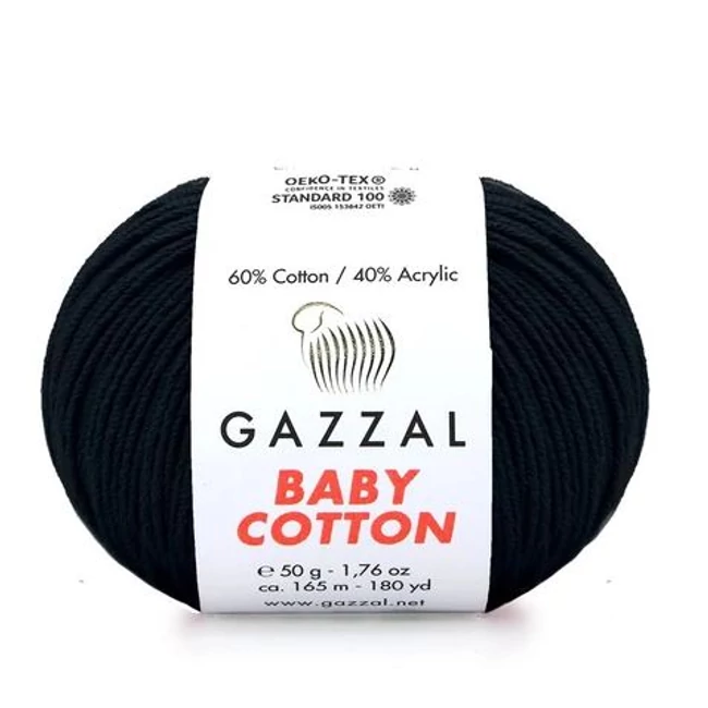Baby Cotton 3433 Fekete