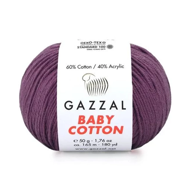 Baby Cotton 3441 Padlizsán
