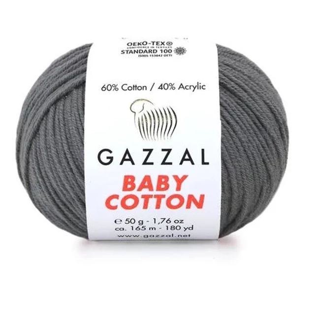 Baby Cotton 3450 Sötét szürke