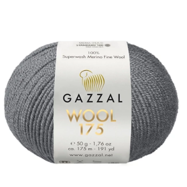 Wool 175 302 Füstszürke