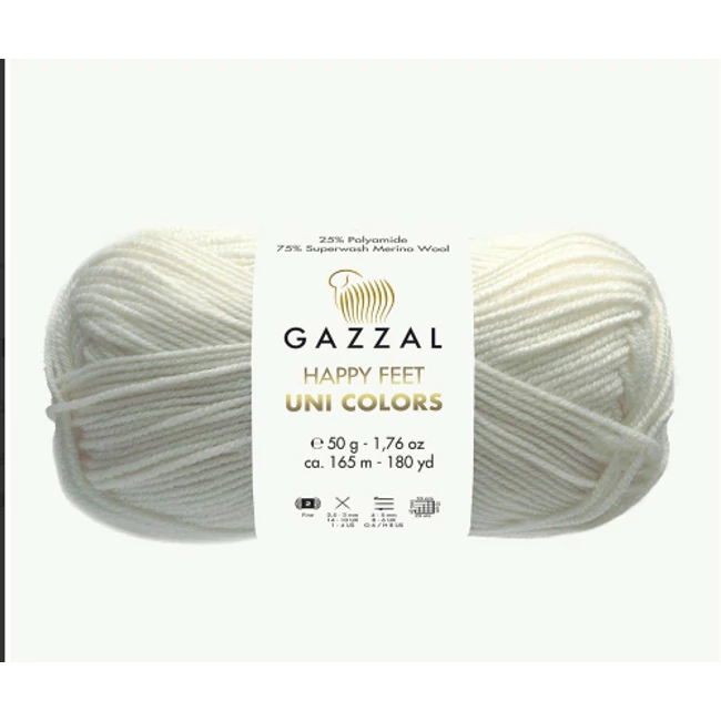 Gazzal Happy Feet Uni Color 3551