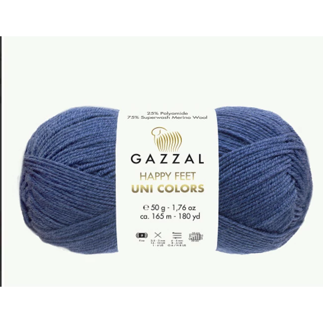 Gazzal Happy Feet Uni Color 3566