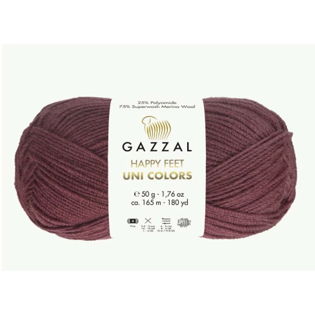 Gazzal Happy Feet Uni Color 3568