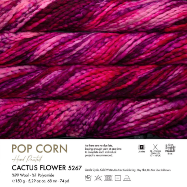 Gazzal PopCorn 5267 Cactus Flower
