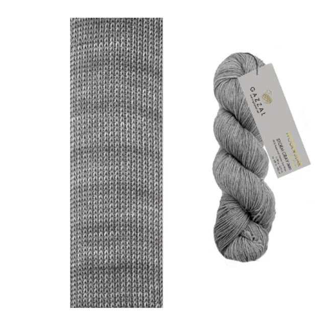 Gazzal Wool Star  Storm Gray 3800