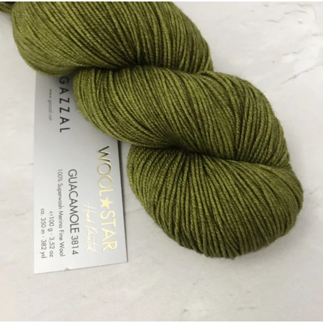 Gazzal Wool Star Guacamole 3814