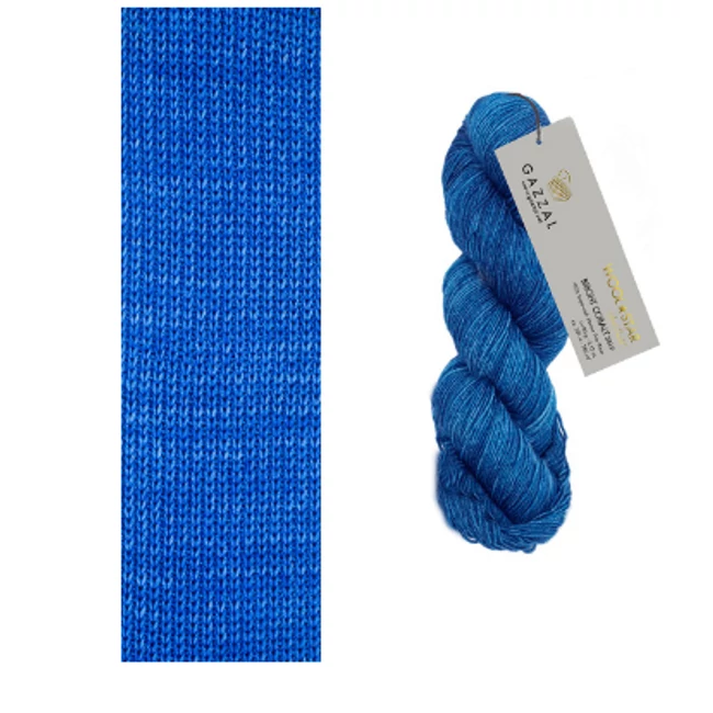 Gazzal Wool Star Bright Cobalt 3819