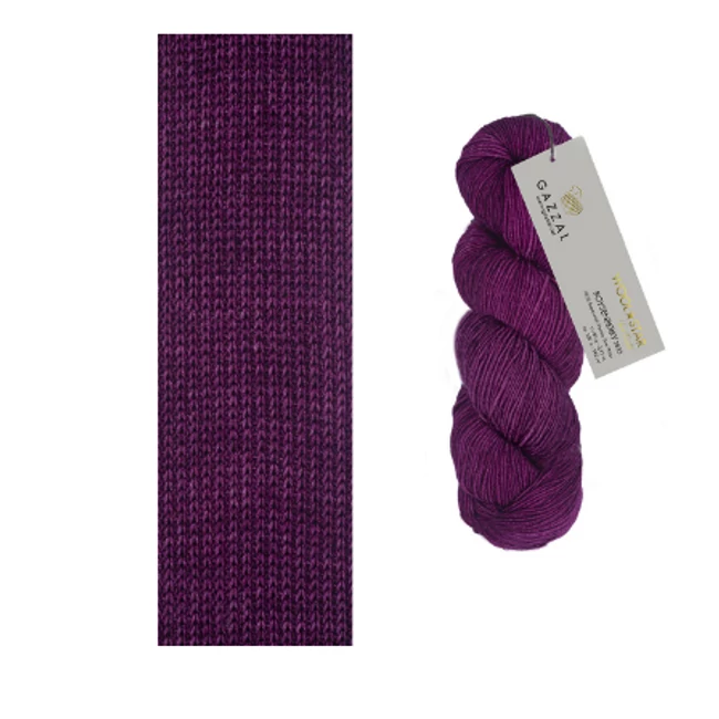 Gazzal Wool Star Boysenberry 3825