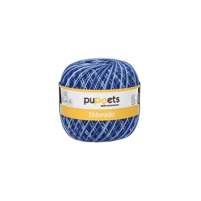 Puppets Eldorado 51/0054 Color kék 50g