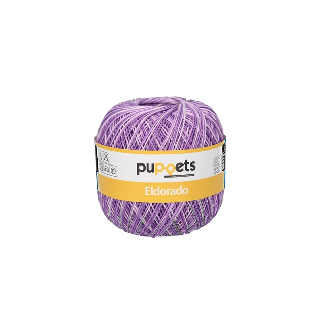 Puppets Eldorado 50/0046 Color lila 50g