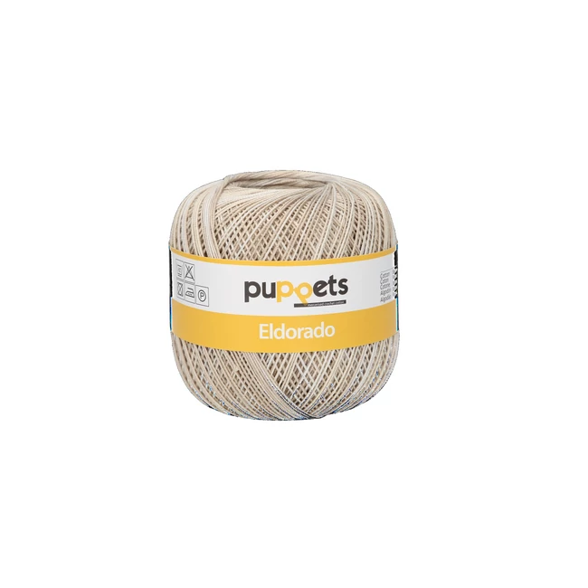 Puppets Eldorado 46/0122 Color natur 50g