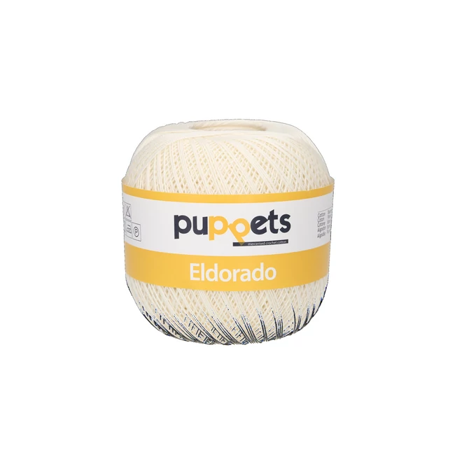 Puppets Eldorado 8/8926  Törtfehér 50g