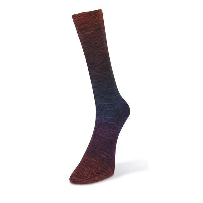 Watercolor Sock Bordó-kék 105
