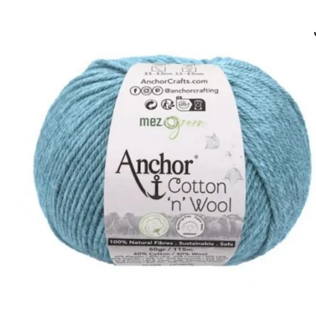 Cotton & Wool Aquamarine 167