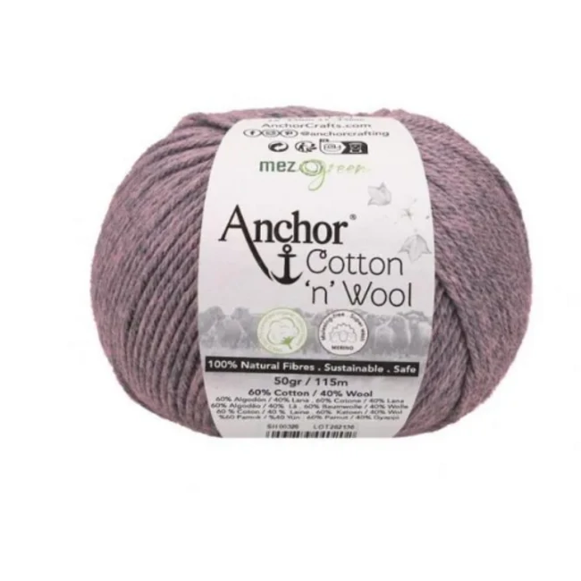 Cotton & Wool Ametiszt 872