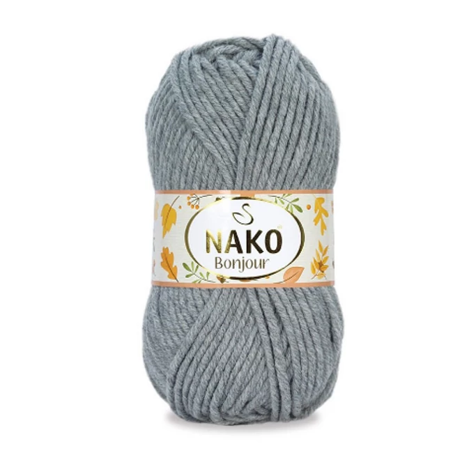 NAKO Bonjour Sötétszürke 24037