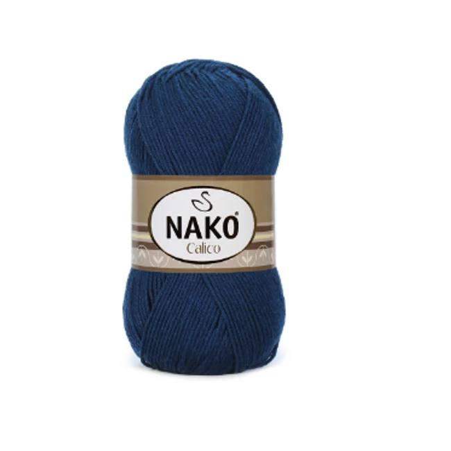 NAKO Calico Navy kék 148