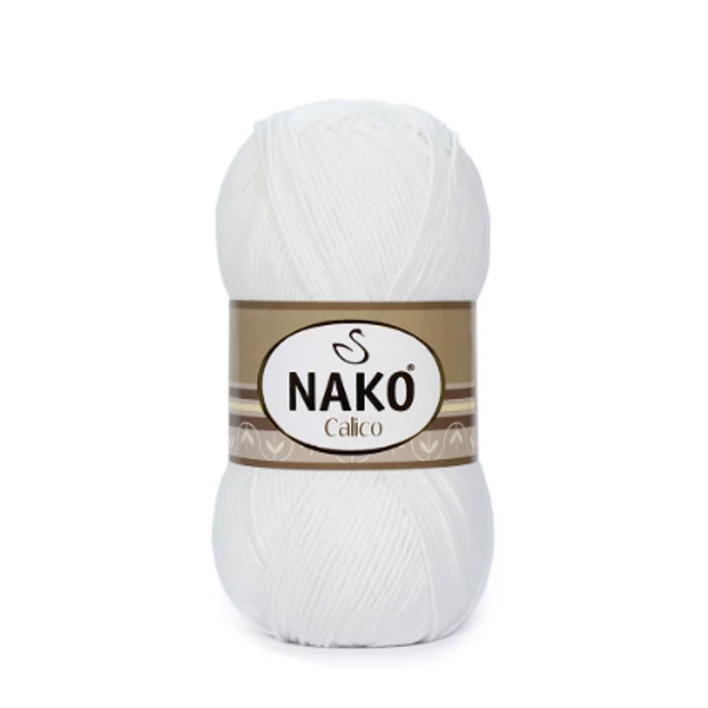 NAKO Calico Hófehér  208