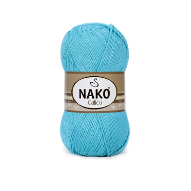 NAKO Calico Türkizkék 3792